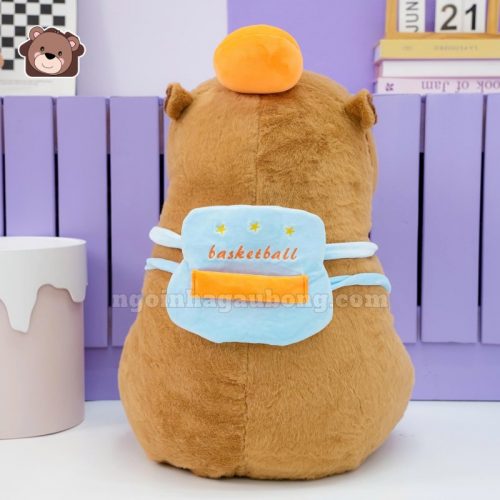Gấu Bông Capybara Thể Thao - Đeo Túi