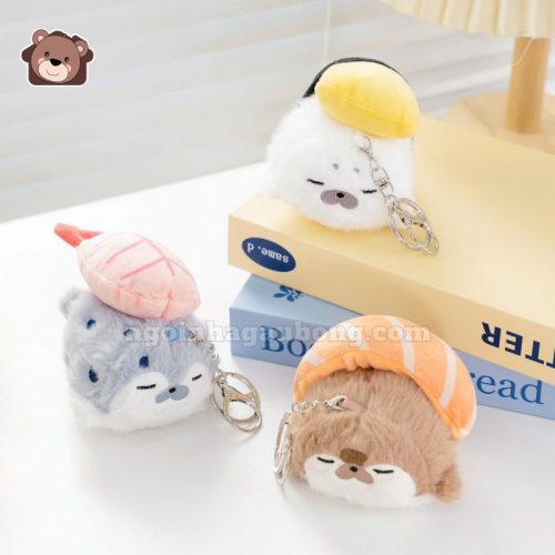 Móc Khóa Hải Cẩu Sushi