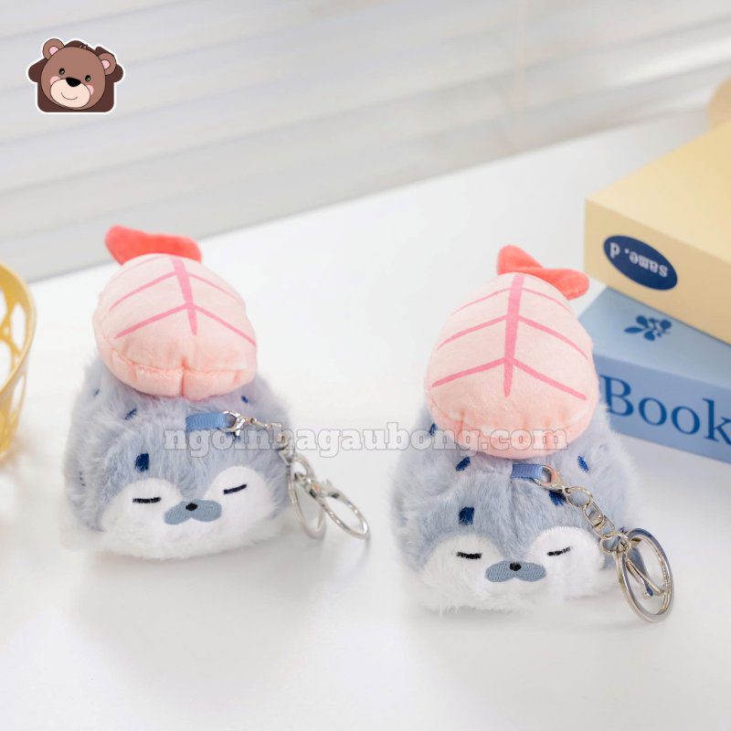 Móc Khóa Hải Cẩu Sushi