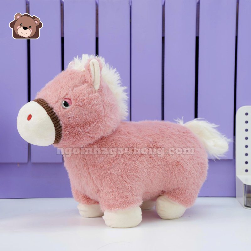 Gấu Bông Ngựa Baby Lông Thỏ
