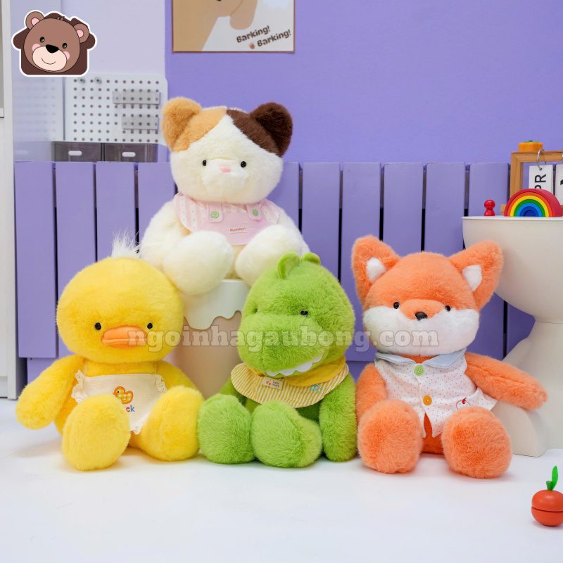 bộ thú mặc yếm áo