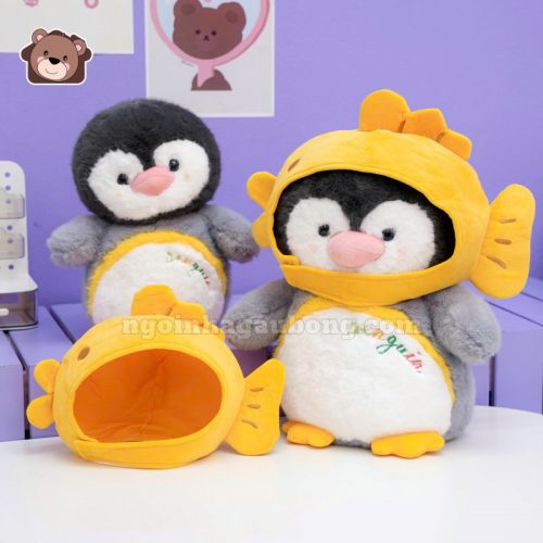 Cánh Cụt Đội Mũ Cá