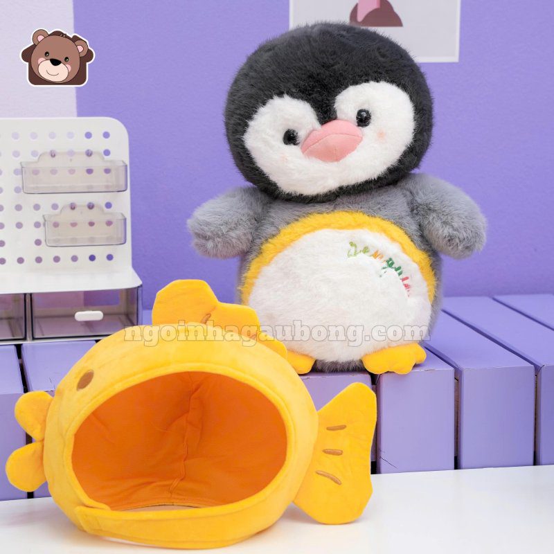 Cánh Cụt Đội Mũ Cá