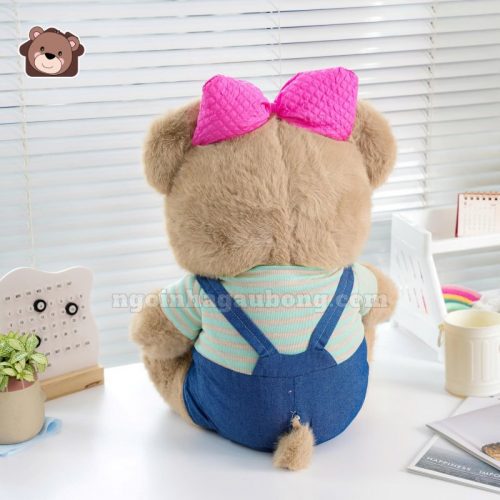 Gấu Mặc Yếm Đội Nơ