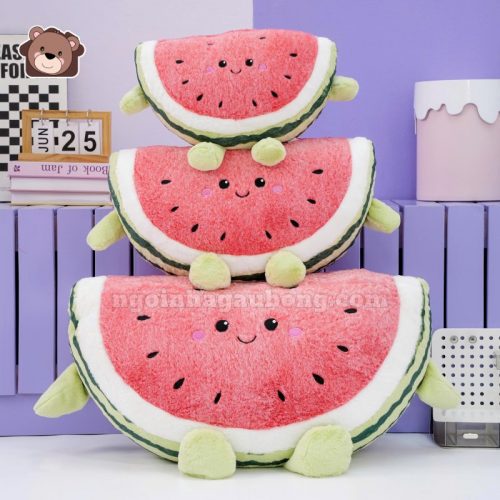 Gấu Bông Miếng Dưa Hấu Vui Vẻ