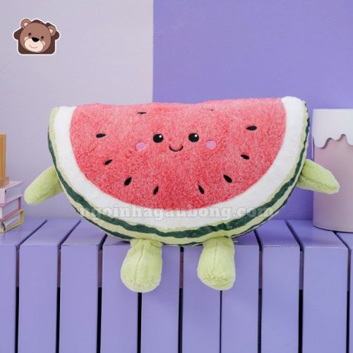 Gấu Bông Miếng Dưa Hấu Vui Vẻ