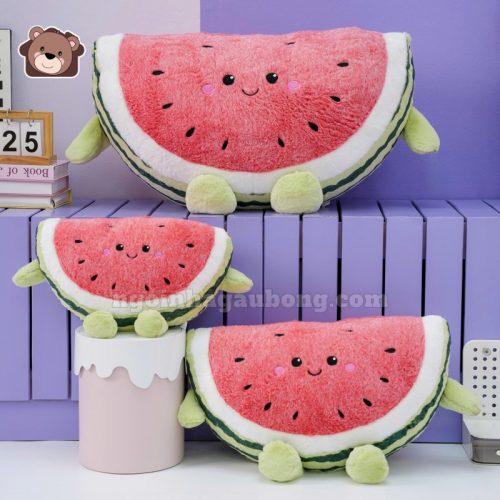 Gấu Bông Miếng Dưa Hấu Vui Vẻ