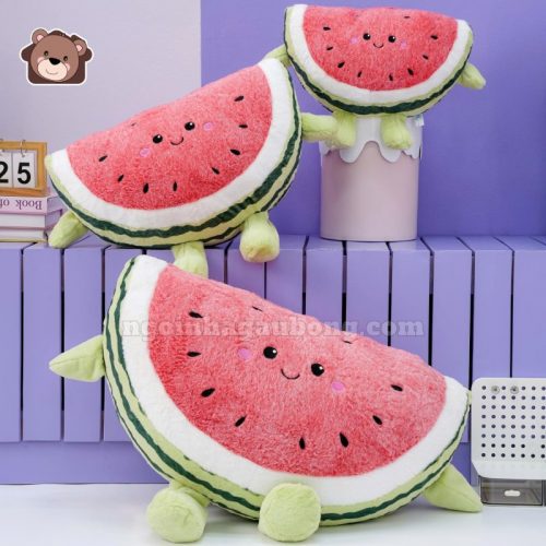 Gấu Bông Miếng Dưa Hấu Vui Vẻ