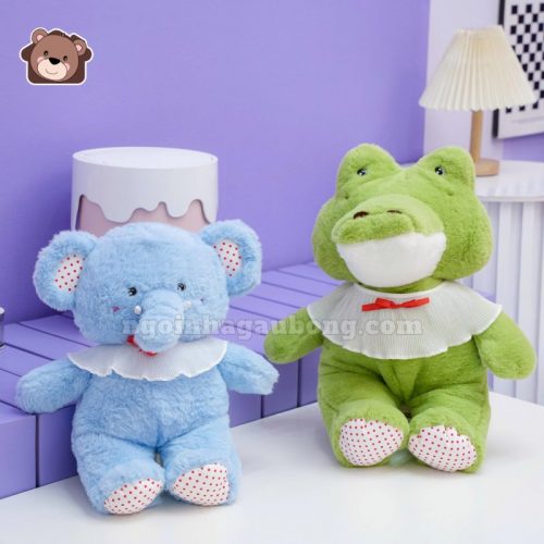 Thú Yếm Bèo Trắng Xếp Ly