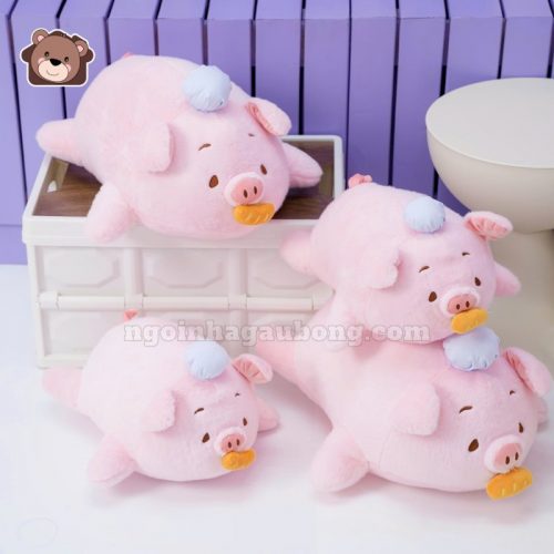 Heo Nằm Rút Bánh Mì