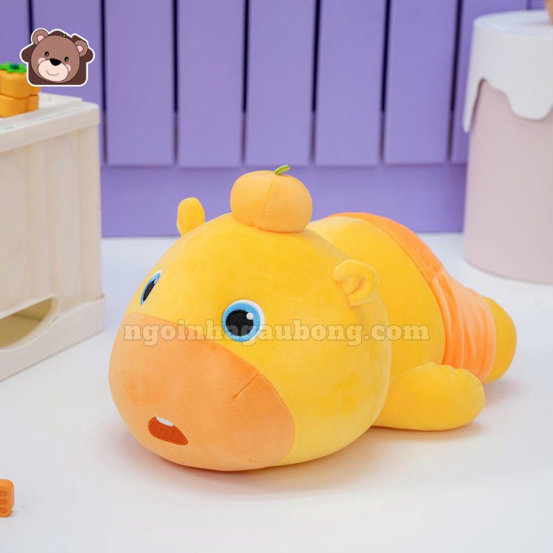 Gấu Bông Capy Lulu Nằm Biểu Cảm