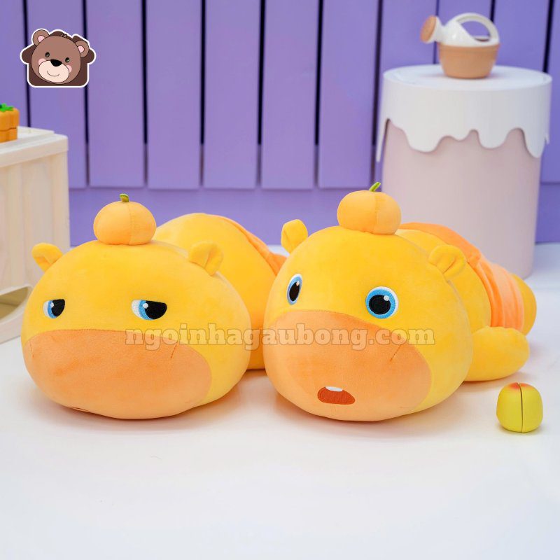 Gấu Bông Capy Lulu Nằm Biểu Cảm