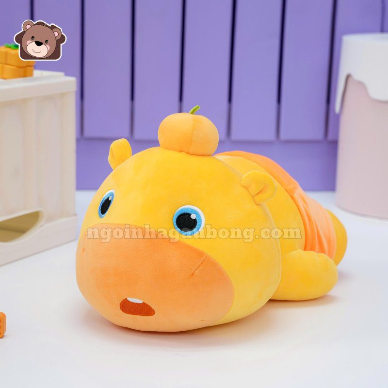 Gấu Bông Capy Lulu Nằm Biểu Cảm