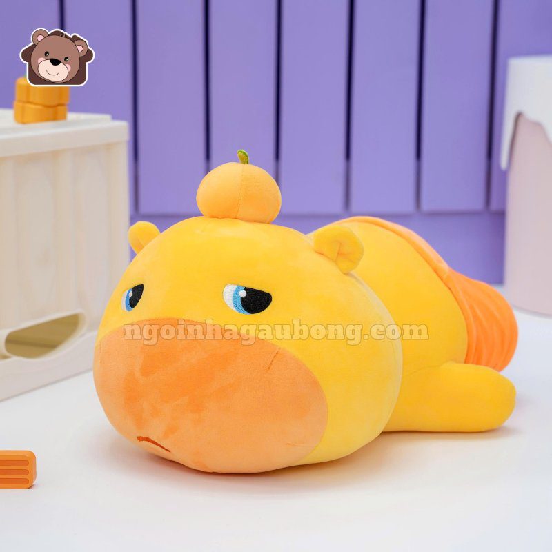 Gấu Bông Capy Lulu Nằm Biểu Cảm
