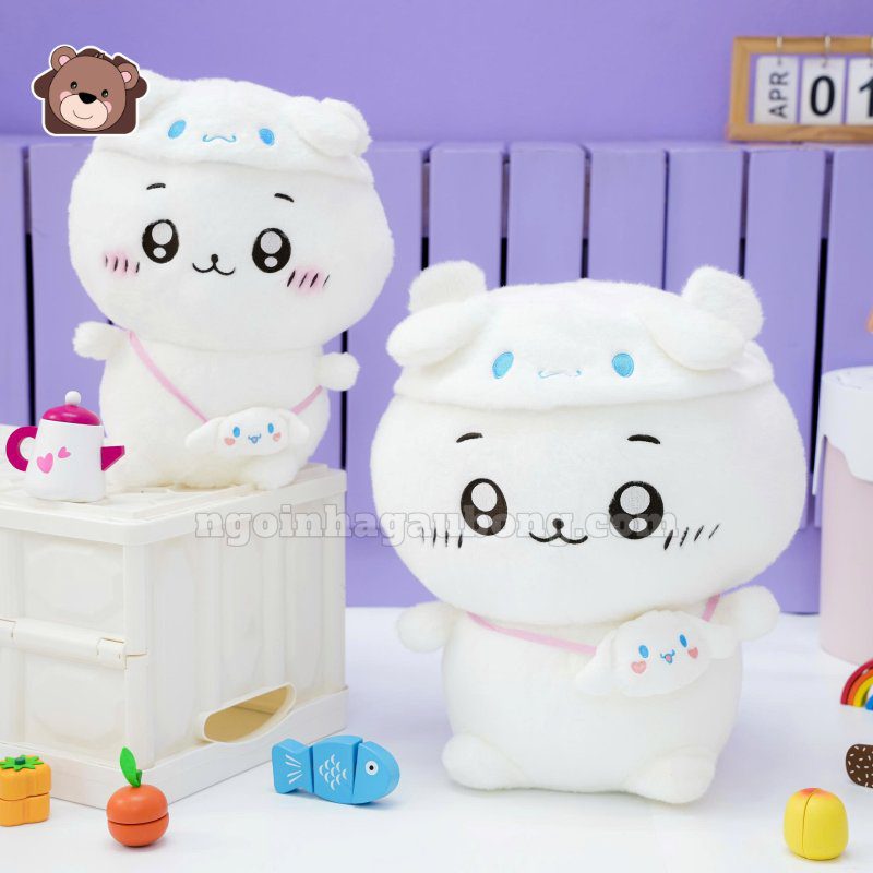 Gấu Bông Chiikawa Đeo Túi Cosplay