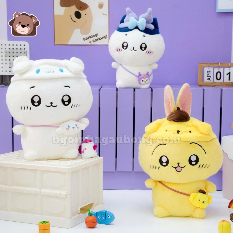 chikawa đeo túi cosplay (7) Gấu Bông Chiikawa Đeo Túi Cosplay