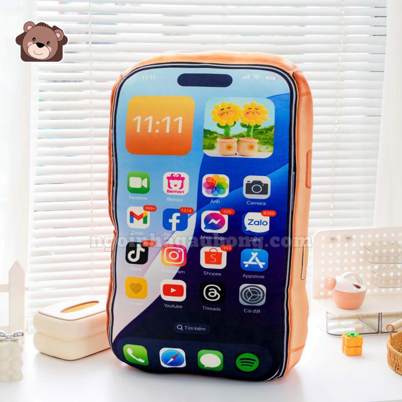 Gấu Bông Iphone 17 ProMax