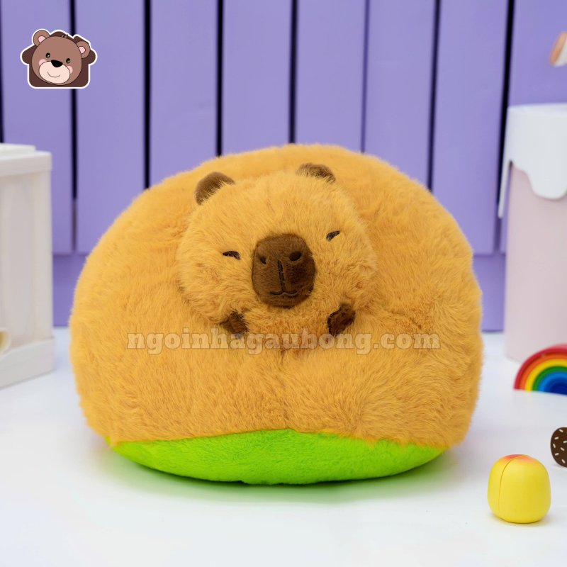 Gấu Bông Quả Kiwi 2in1 Capybara