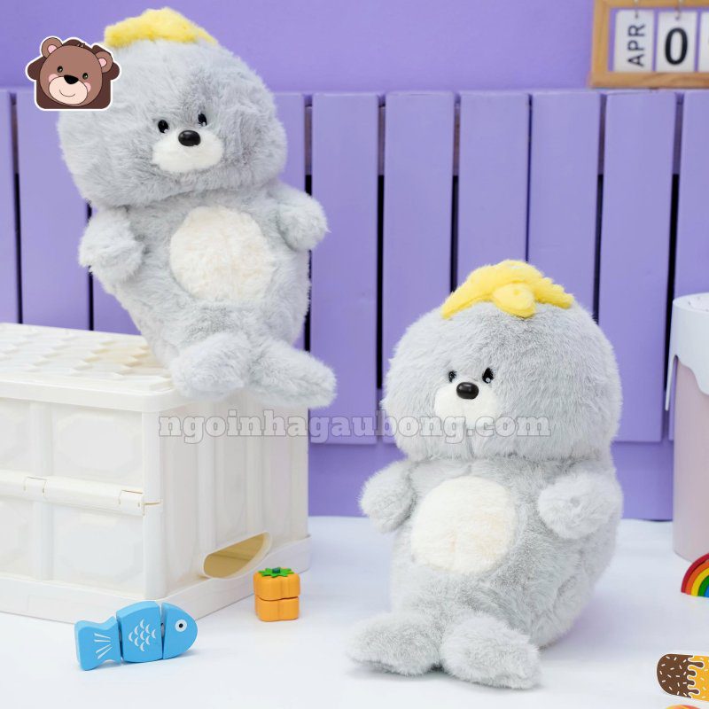 sư tử biển (3) Gấu Bông Sư Tử Biển Đội Sao Biển