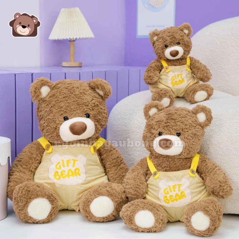 Teddy Mặc Yếm Gift Bear
