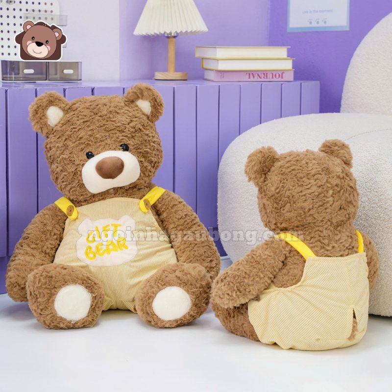 Teddy Mặc Yếm Gift Bear