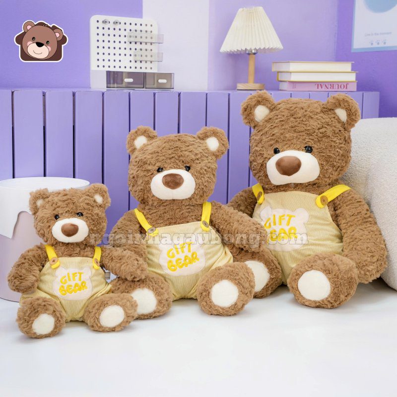 Teddy Mặc Yếm Gift Bear