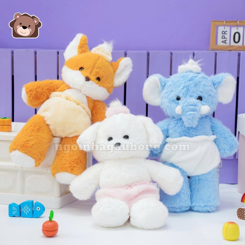 Thú Bông Chíp Đội Nơ