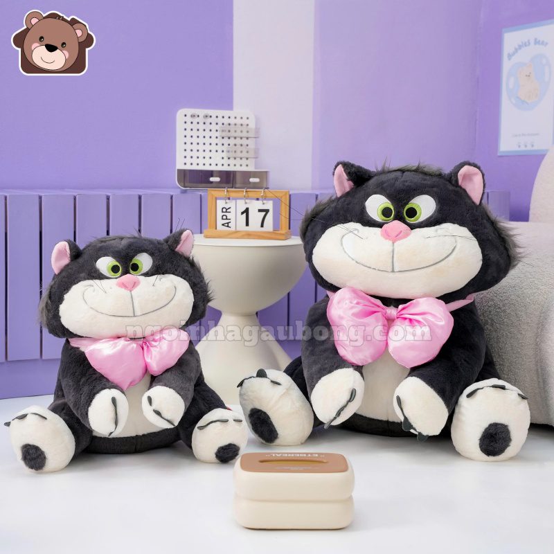 Mèo Lucifer Đeo Nơ Hồng