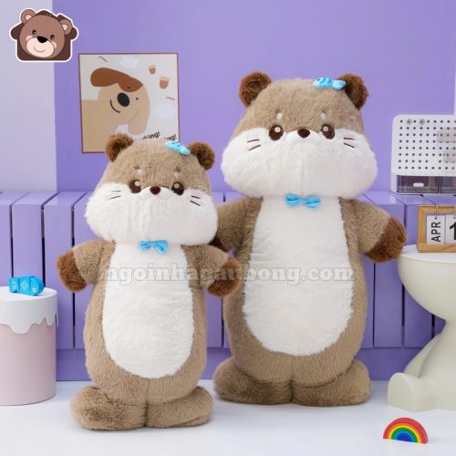 Gối Ôm Hải Cẩu Đội Cá