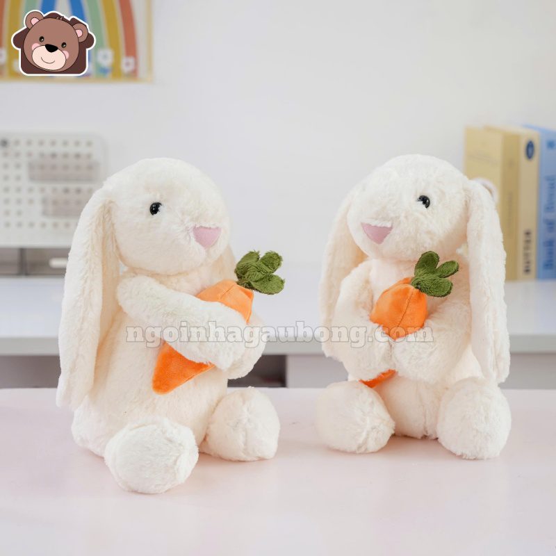 Thỏ Bông Ôm Cà Rốt