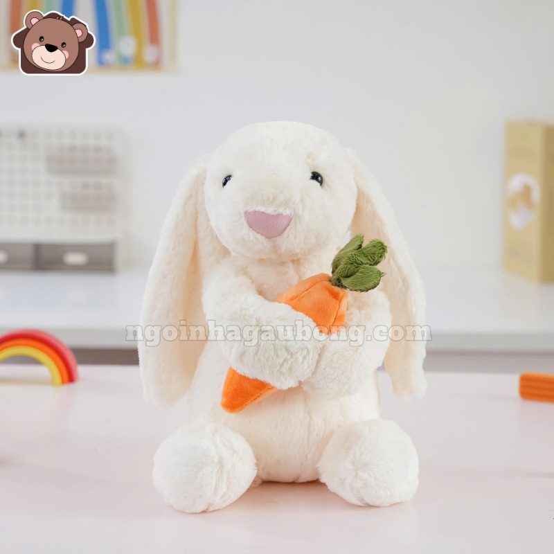 Thỏ Bông Ôm Cà Rốt