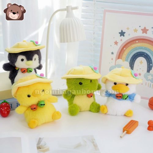 Bộ Thú Mũ Bèo Cổ Chuông