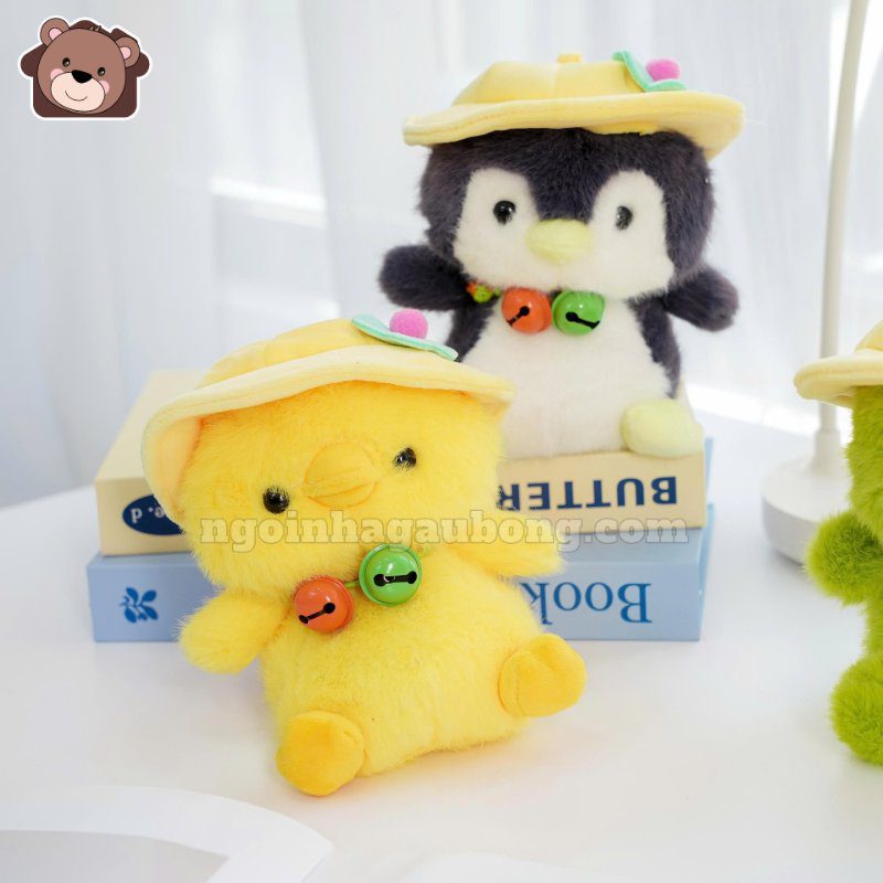Bộ Thú Mũ Bèo Cổ Chuông