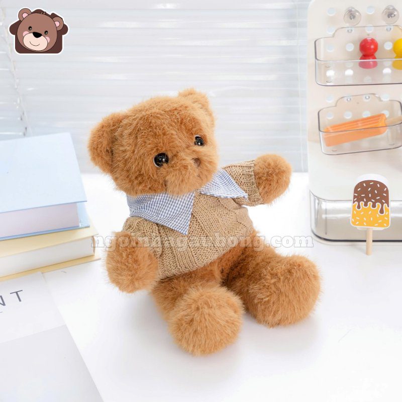 Gấu Bông Mặc Áo Len
