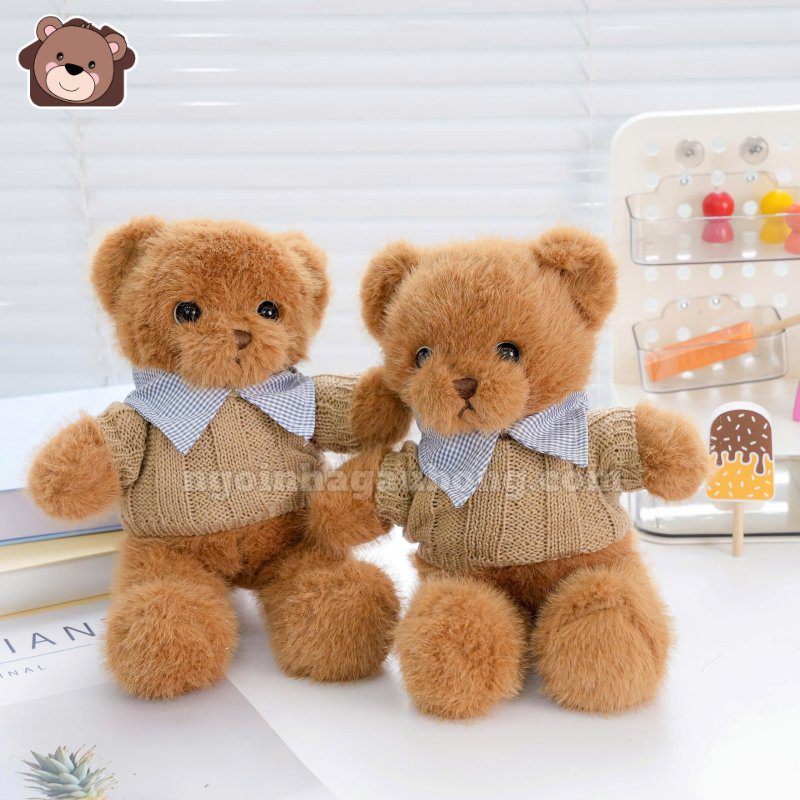 Gấu Bông Mặc Áo Len