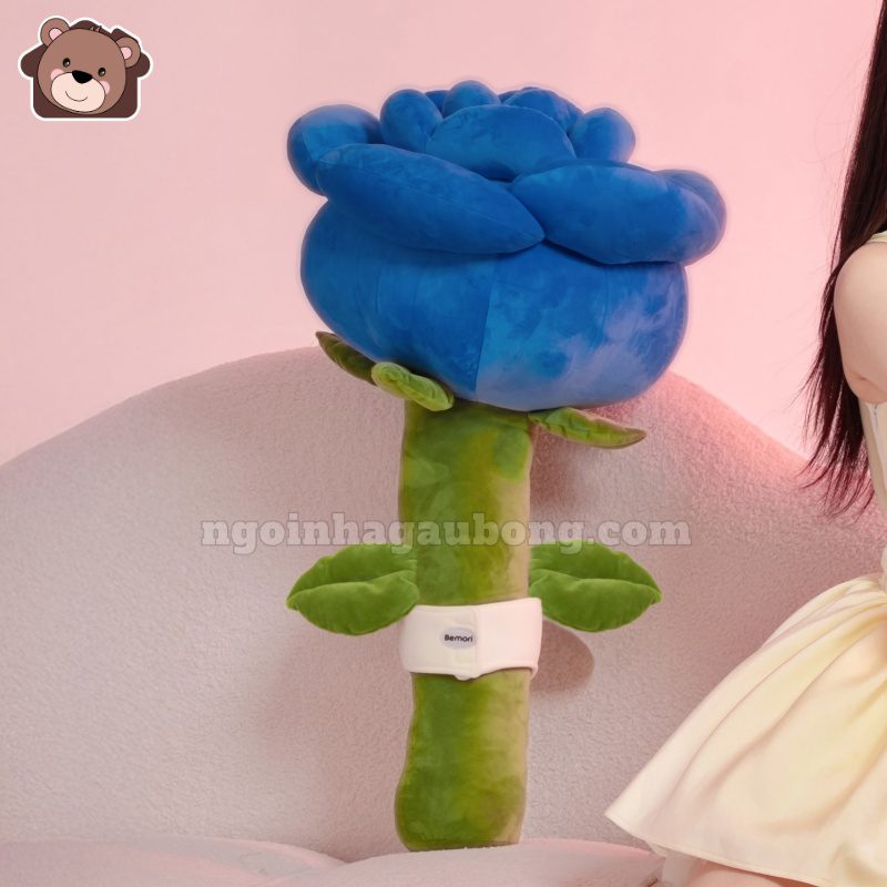 Bông Hoa Hồng Xanh Khổng Lồ