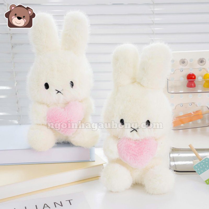 Thỏ Bông Ôm Tim