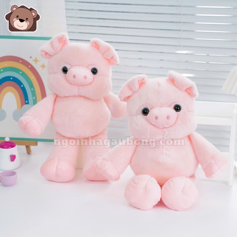 Gấu Bông Tiểu Trư Chạy Bộ