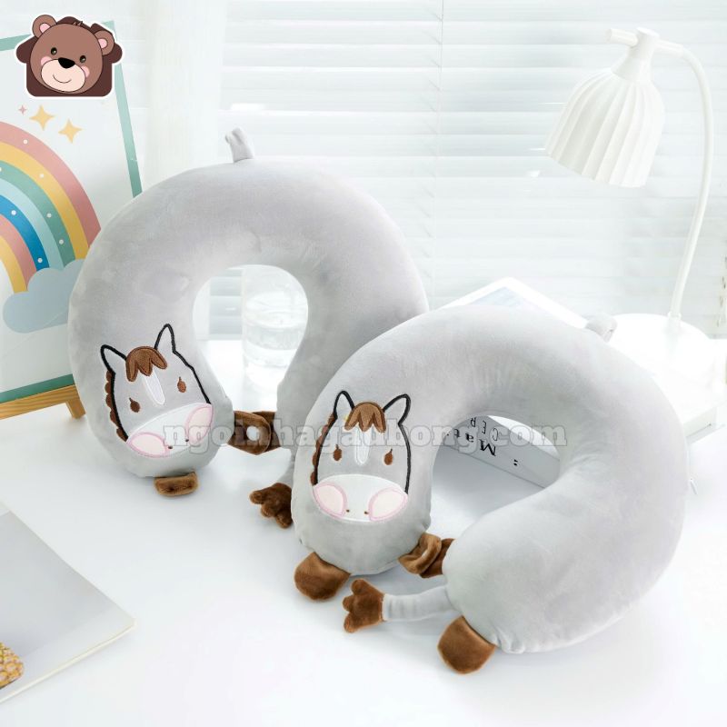 Gối Cổ Cao Su Đầu Ngựa