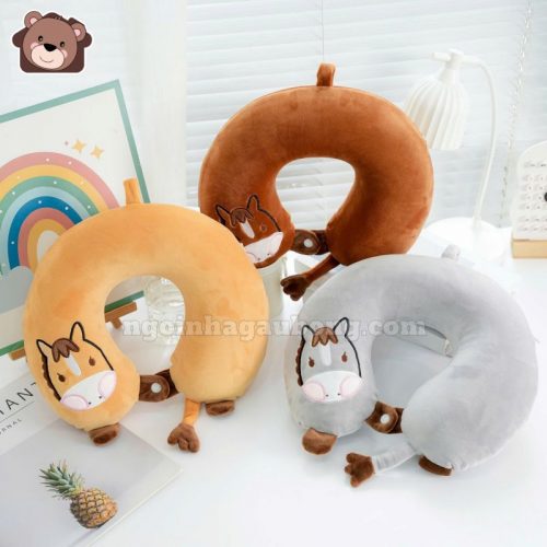 Gối Cổ Cao Su Đầu Ngựa